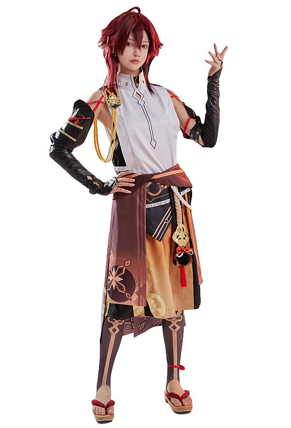 しかのいんへいぞう コスプレ 衣装 - 原神 鹿野院平蔵 コスプレ
