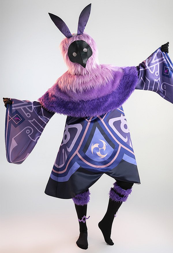 原神 アビスの魔術師・雷 コスプレ 衣装