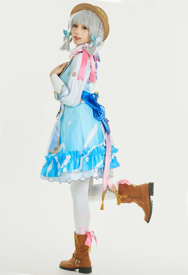 原神 神里綾華 「花時に訪れた手紙」 コスプレ 衣装