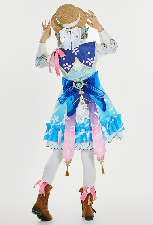 原神 神里綾華 「花時に訪れた手紙」 コスプレ 衣装