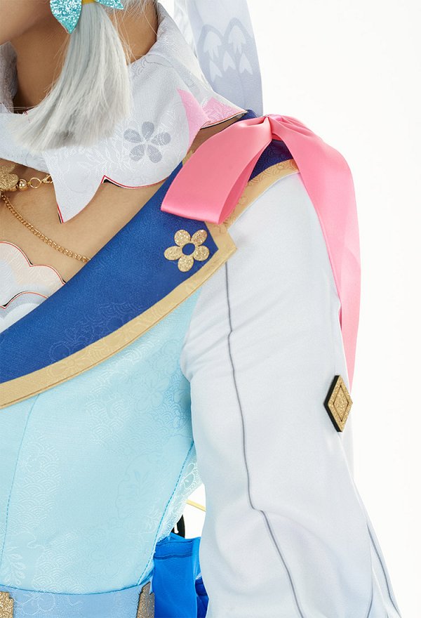 原神 神里綾華 「花時に訪れた手紙」 コスプレ 衣装