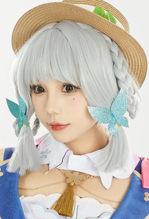原神 神里綾華 「花時に訪れた手紙」 コスプレ 衣装