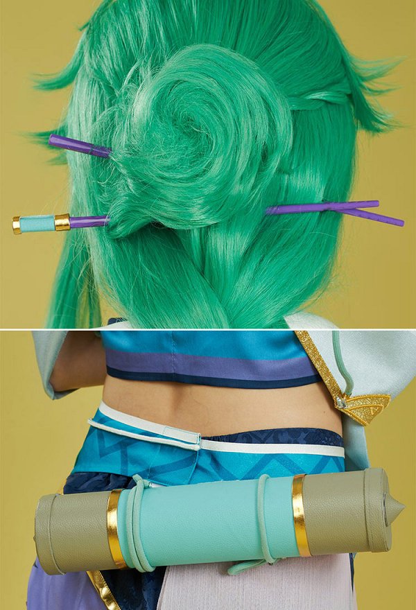 原神 白朮 ビャクジュツ コスプレ 衣装