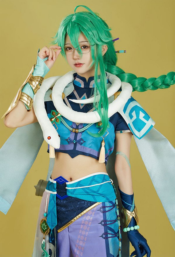 原神 白朮 ビャクジュツ コスプレ 衣装