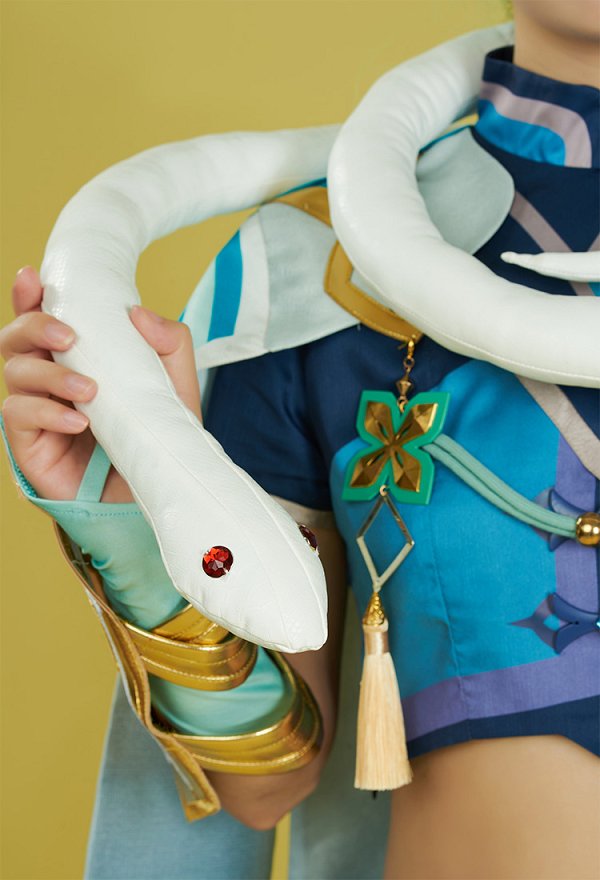 原神 白朮 ビャクジュツ コスプレ 衣装
