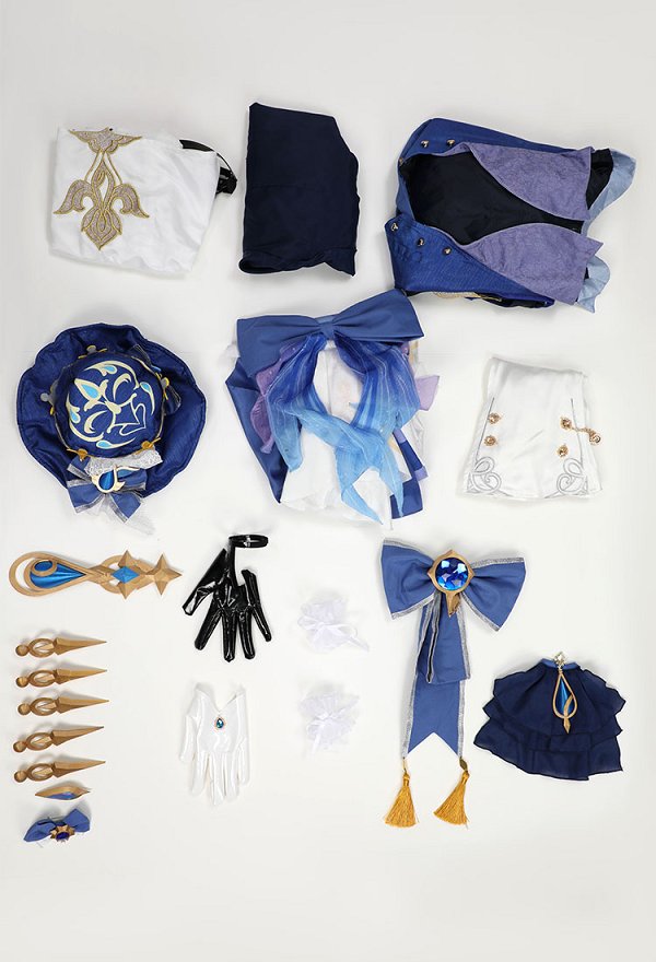 原神 フリーナ フォカロルス コスプレ 衣装