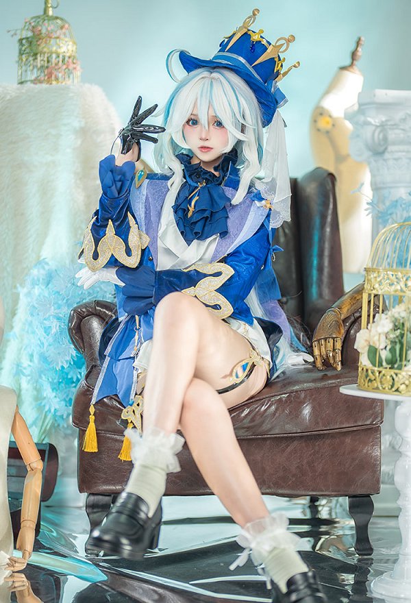 原神 フリーナ フォカロルス コスプレ 衣装