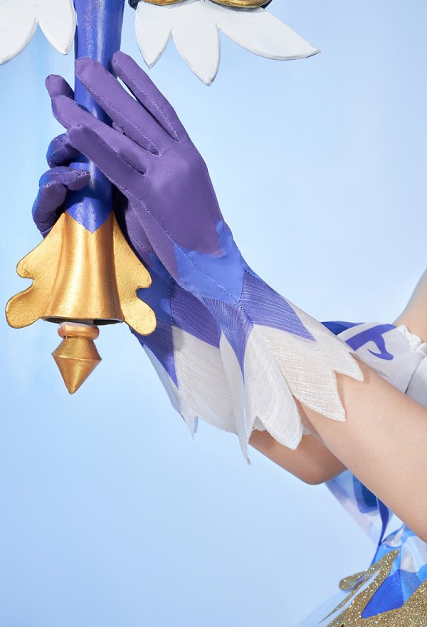 原神 甘雨 カンウ 魔法少女 (illustration by AKUO) コスプレ 衣装 コラボ製品