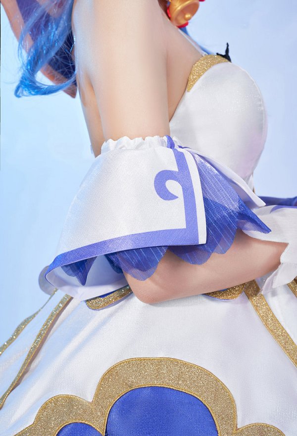 原神 甘雨 カンウ 魔法少女 (illustration by AKUO) コスプレ 衣装 コラボ製品