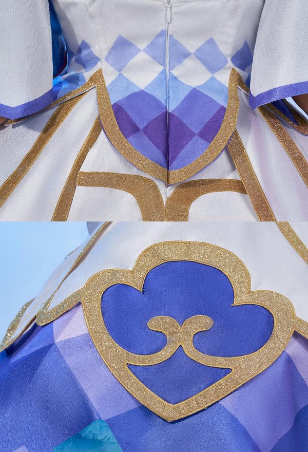 原神 甘雨 カンウ 魔法少女 (illustration by AKUO) コスプレ 衣装 コラボ製品