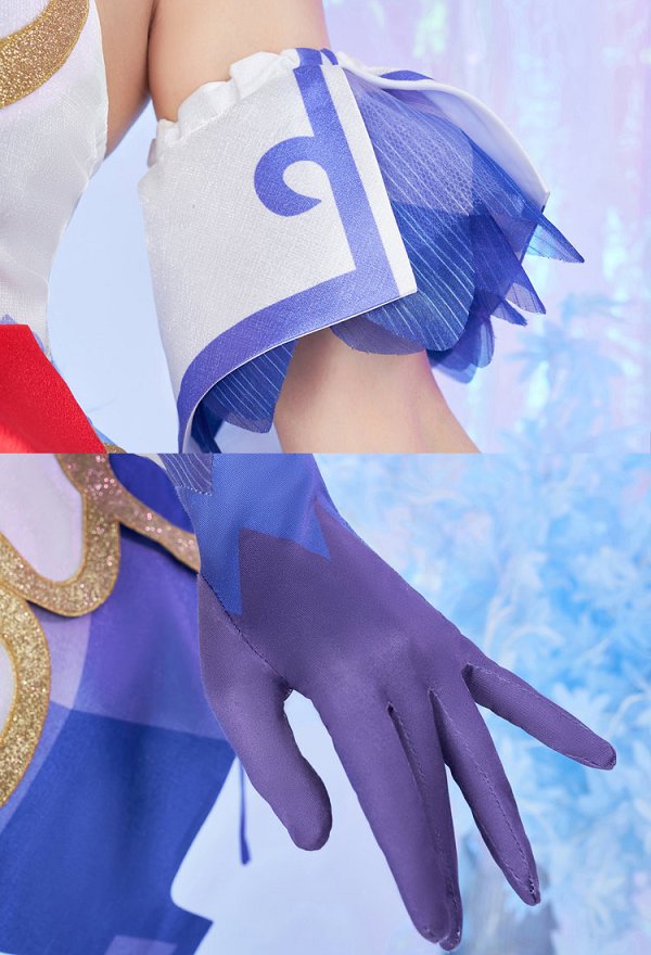 原神 甘雨 カンウ 魔法少女 (illustration by AKUO) コスプレ 衣装 コラボ製品
