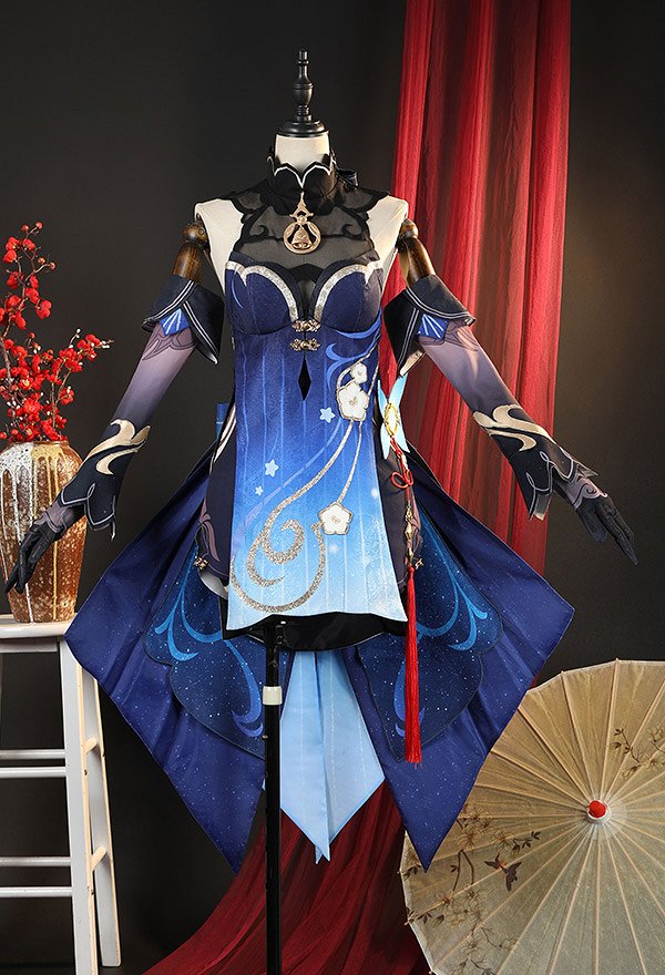 原神 カンウ「玄玉瑶芳」コスプレ 衣装