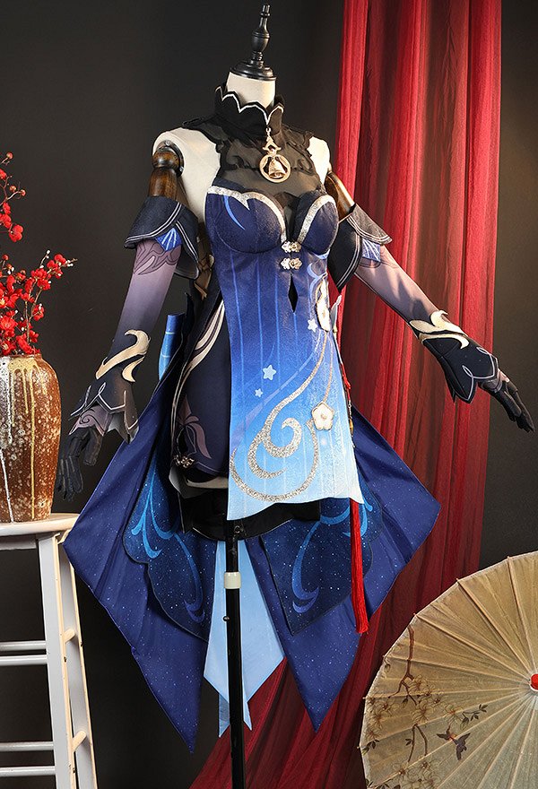 原神 カンウ「玄玉瑶芳」コスプレ 衣装