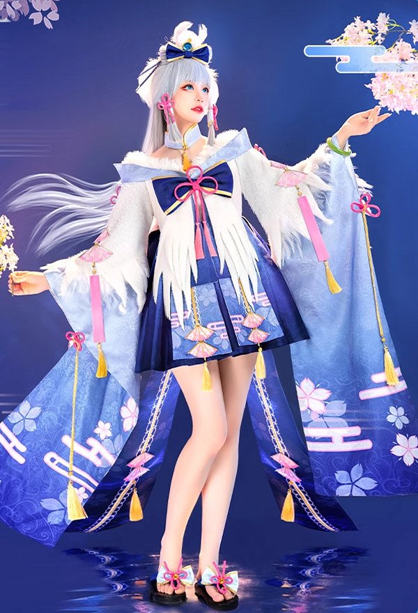 原神 神里綾華 和風 コスプレ 衣装