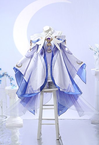 原神 コロンビーナ・ハイポセレニア 月の少女 コスプレ 衣装