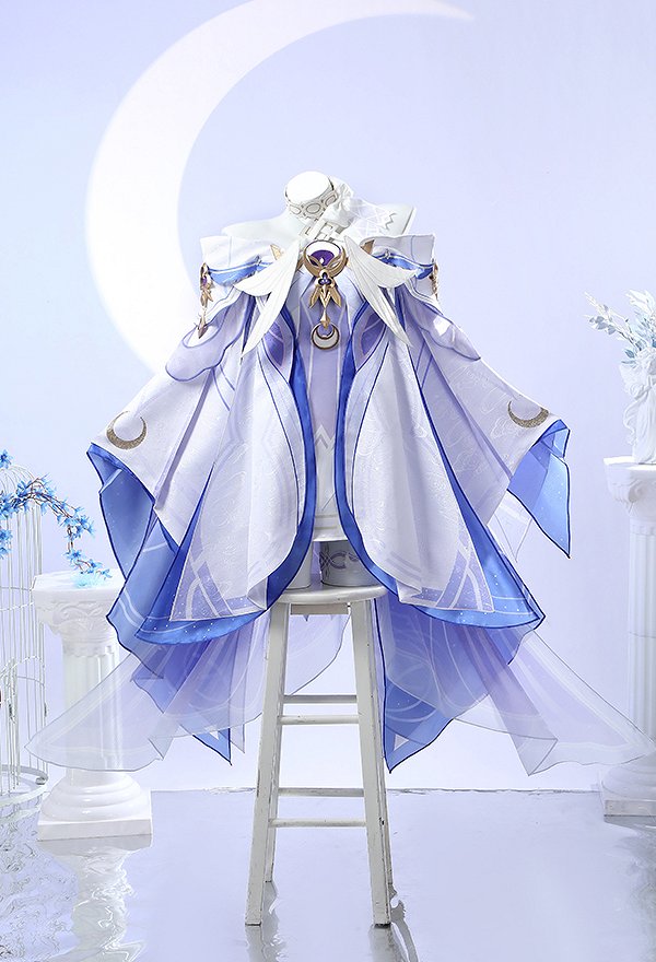 原神 コロンビーナ・ハイポセレニア 月の少女 コスプレ 衣装
