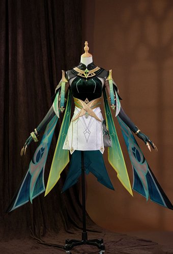 原神 空月の歌・続奏 ネフェル コスプレ 衣装