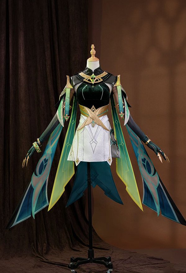 原神 空月の歌・続奏 ネフェル コスプレ 衣装