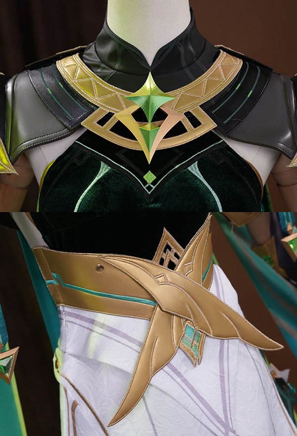 原神 空月の歌・続奏 ネフェル コスプレ 衣装