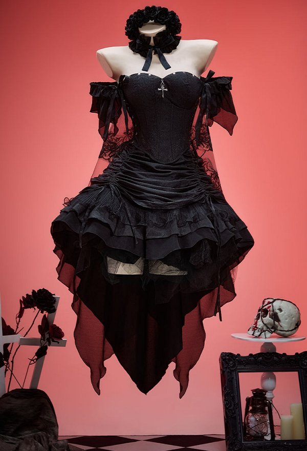 Death Note あまね ミサ コスプレ 中世ゴシック ドレス