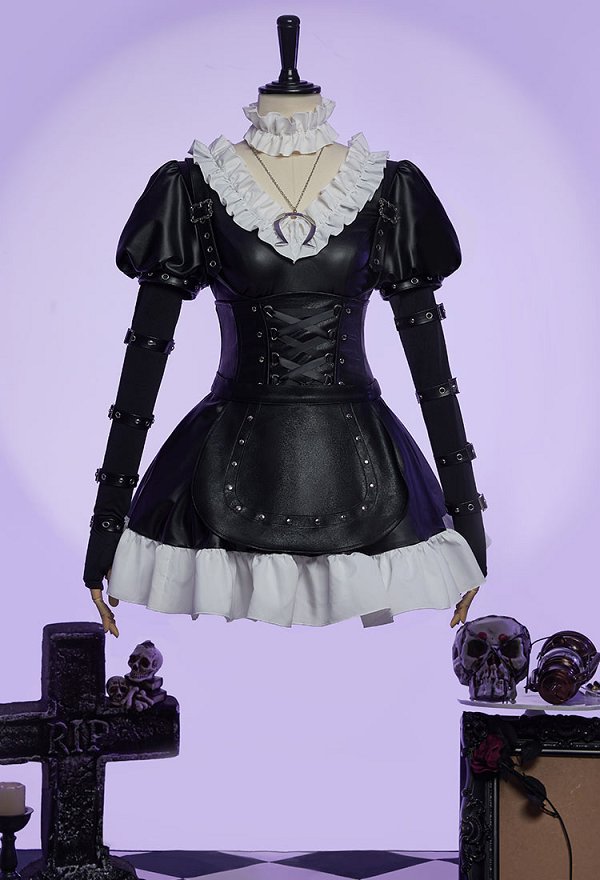 アリス コスプレ ゴシックパンク風 ハロウィン コスチューム アリス コスプレ ゴシックパンク風 ハロウィン コスチューム