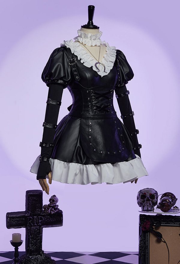アリス コスプレ ゴシックパンク風 ハロウィン コスチューム アリス コスプレ ゴシックパンク風 ハロウィン コスチューム