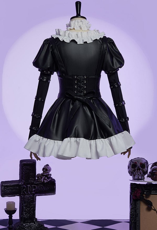 アリス コスプレ ゴシックパンク風 ハロウィン コスチューム アリス コスプレ ゴシックパンク風 ハロウィン コスチューム