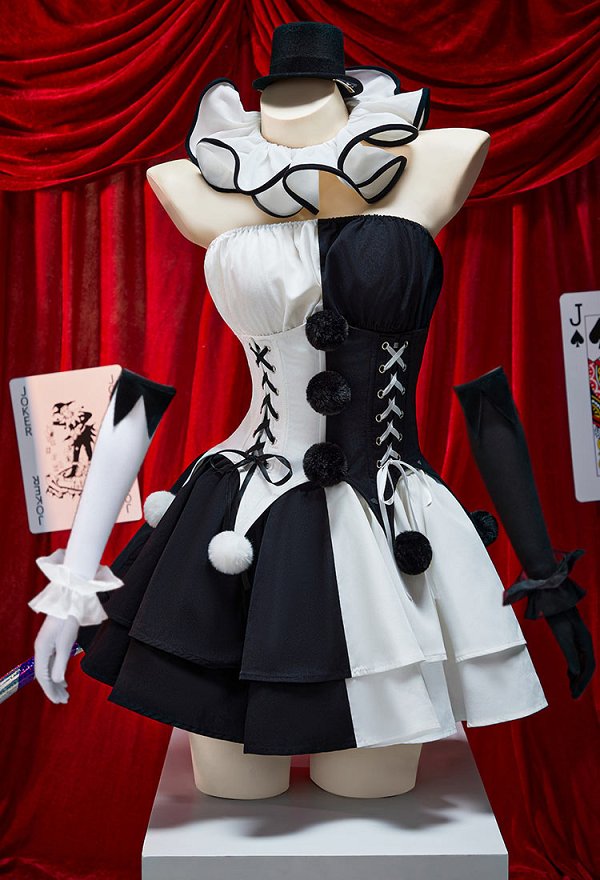 テリファイア アート 派生 ハロウィン ピエロ セットアップ  同人 衣装
