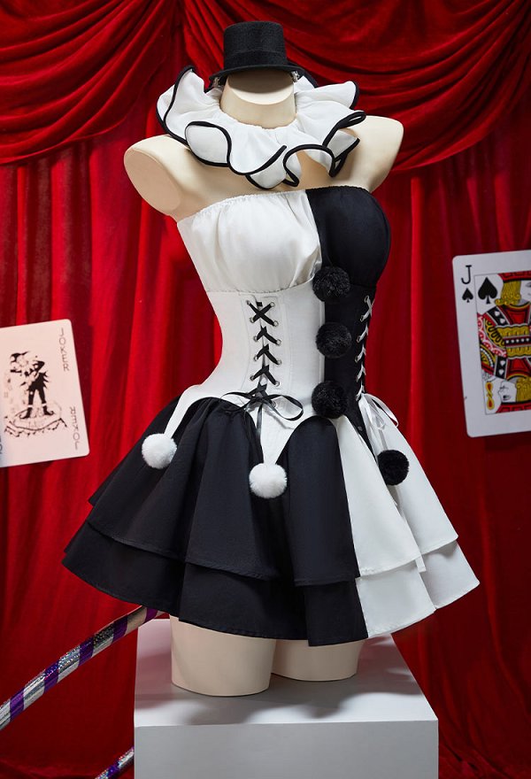 テリファイア アート 派生 ハロウィン ピエロ セットアップ  同人 衣装