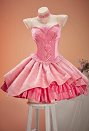 ウィキッド ふたりの魔女 グリンダ コスプレ 同人 グリンダ風 ピンクドレス