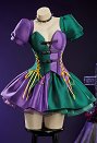道化師派生 ゴシック 紫×緑 パネル コルセットドレスセット