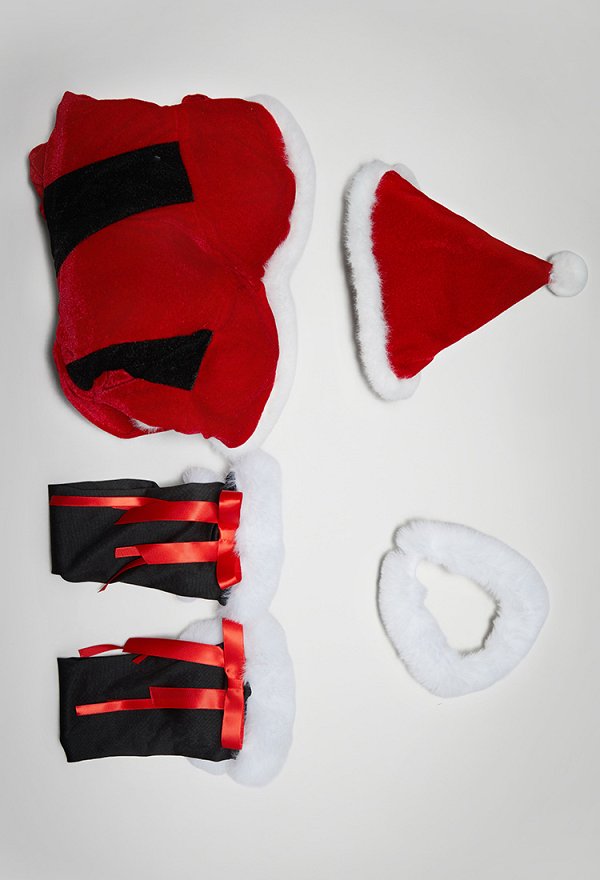 クリスマス コスプレ 赤色 ワンピース