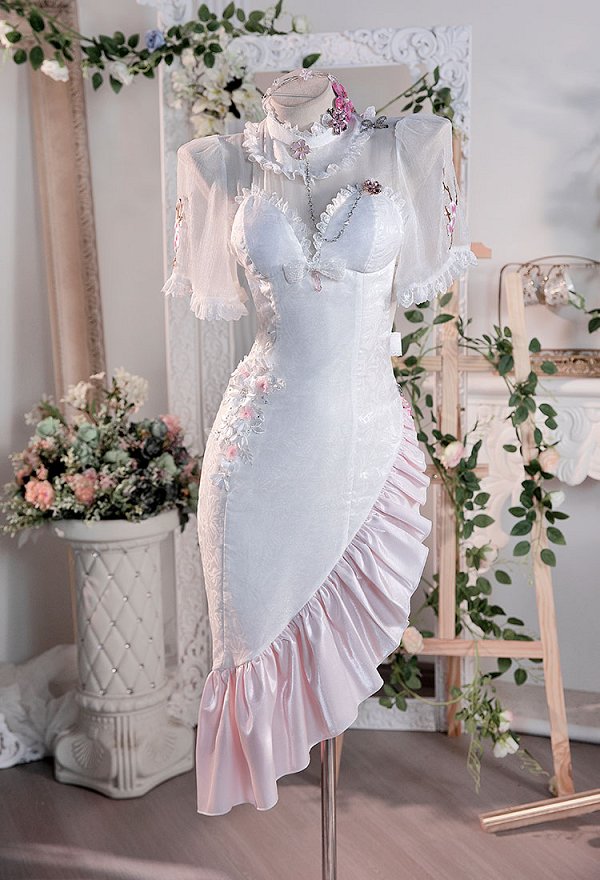勝利の女神：NIKKE ドロシー チャイナドレス コスプレ 衣装