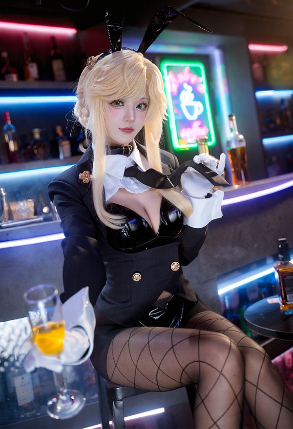 勝利の女神：NIKKE エード：エージェントバニー コスプレ 衣装