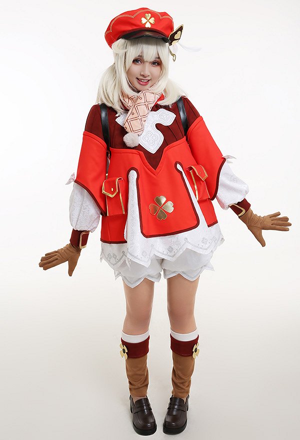 原神 クレー コスプレ衣装 フルセット 原神 クレー コスプレ衣装 フルセット