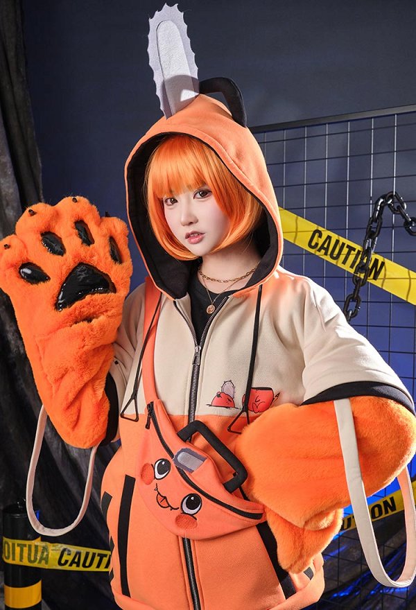 ポチタ 獣爪パーカー - チェンソー ポチタコスプレ | パーカー通販