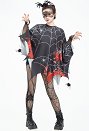 ハロウィン ゴシック 蜘蛛の巣 スパイダー マント