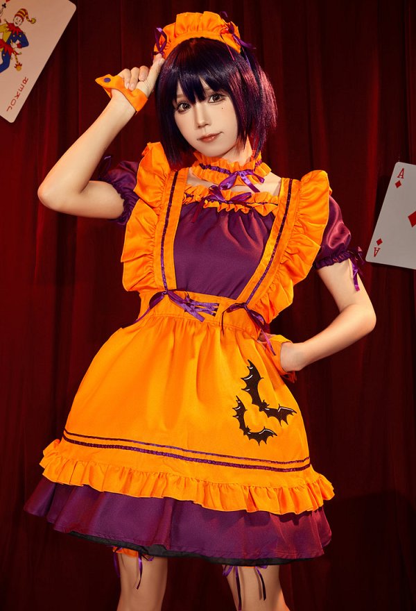 三分妄想 ハロウィン仮装 魔女 ドレス