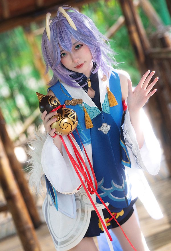 崩壊：スターレイル 白露 びゃくろ コスプレ 衣装