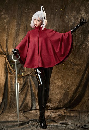 ホロウナイト: シルクソング ホーネット マント マスク コスプレ 道具