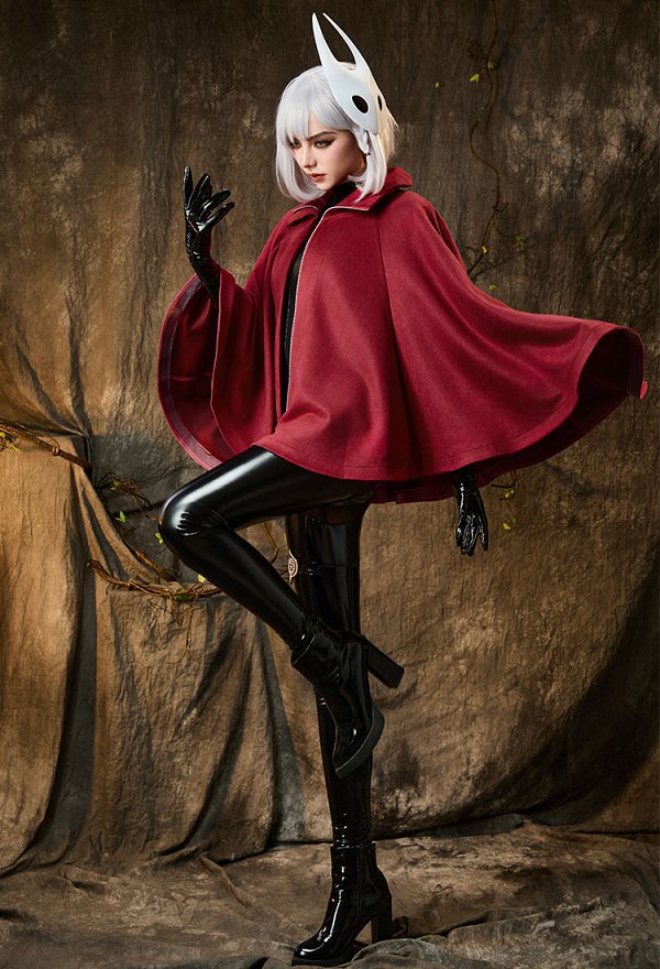 ホロウナイト: シルクソング ホーネット マント マスク コスプレ 道具 ホロウナイト: シルクソング ホーネット マント マスク コスプレ 道具