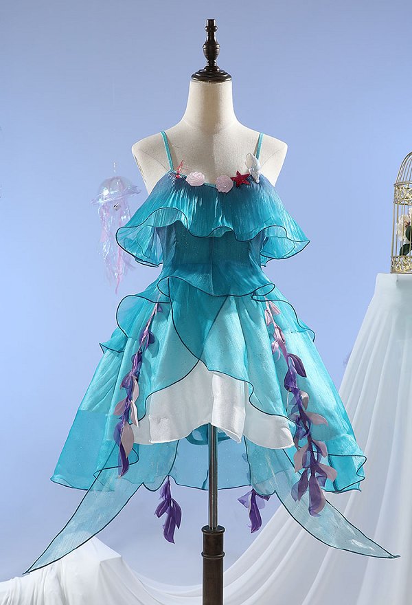 王者荣耀 人魚姫 コスプレ 衣装