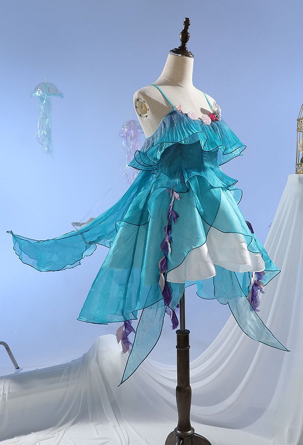 王者荣耀 人魚姫 コスプレ 衣装