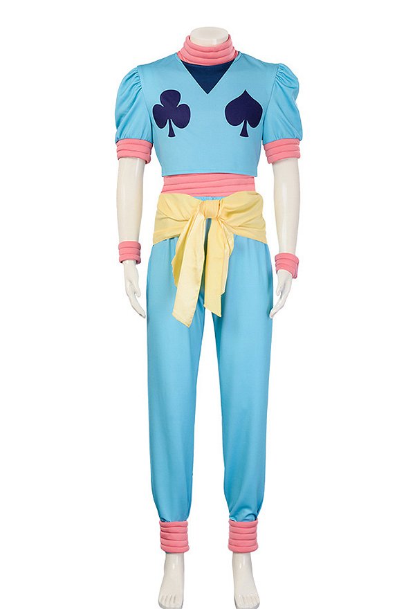 HUNTER×HUNTER ヒソカ コスプレ 衣装 青色 HUNTER×HUNTER ヒソカ コスプレ 衣装 青色