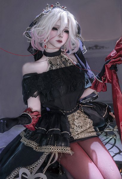 マリー BLACK＆WHITE チェス コスプレ 衣装 - Identity V 第五人格