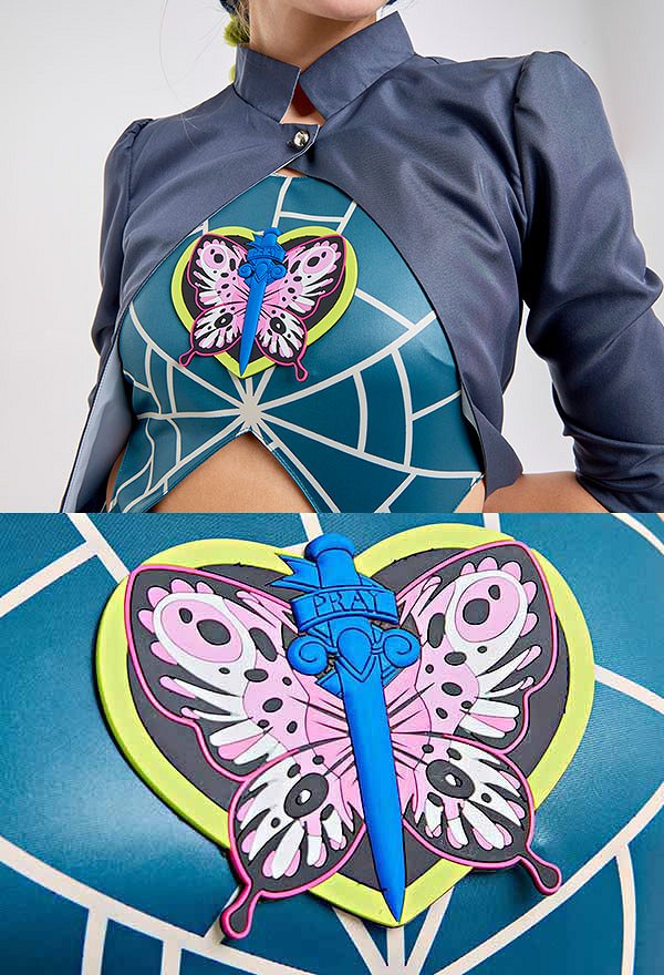 ジョジョの奇妙な冒険 Part6 ストーンオーシャン 空条徐倫 コスプレ 衣装 紺