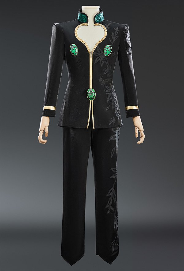 ジョジョの奇妙な冒険 ジョルノ・ジョバァーナ Ver.BLACK コスプレ 衣装 ジョジョの奇妙な冒険 ジョルノ・ジョバァーナ Ver.BLACK コスプレ 衣装