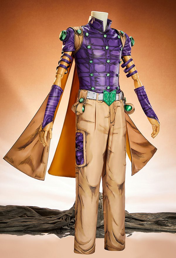 【線画版】ジョジョの奇妙な冒険 Part7 ジャイロ・ツェペリ コスプレ 衣装