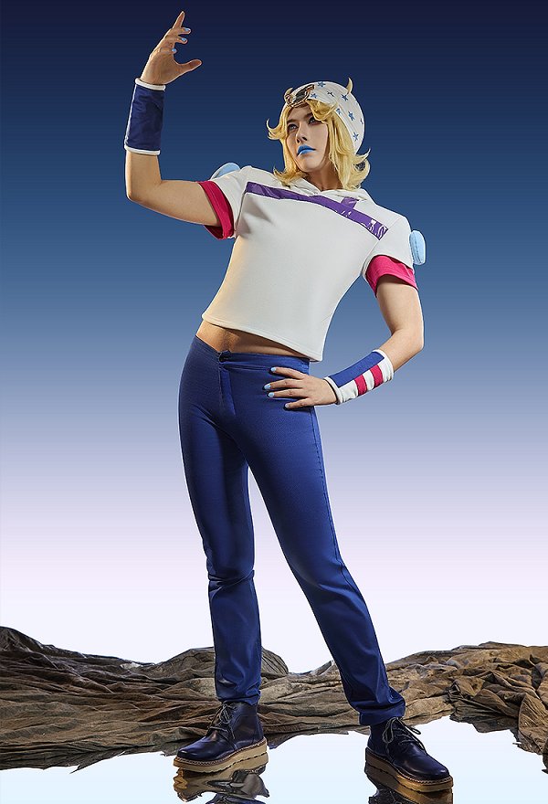 【アニメ版】ジョジョの奇妙な冒険 Part7 ジョニー・ジョースター コスプレ 衣装