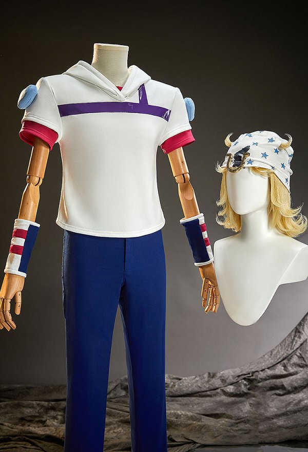【アニメ版】ジョジョの奇妙な冒険 Part7 ジョニー・ジョースター コスプレ 衣装